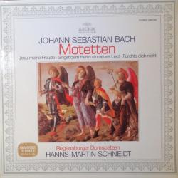 BACH MOTETTEN Виниловая пластинка 
