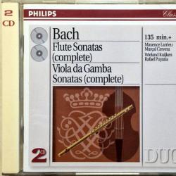 BACH Complete Flute Sonatas • Complete Viola da Gamba Sonatas Фирменный CD 
