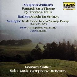 Vaughan Williams, Barber, Grainger, Satie, Fauré Fantasia On A Theme By Thomas Tallis, Adagio For Strings, Irish Tune From County Derry, Gymnopedies Nos.1 And 3, Pavane Фирменный CD 