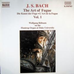 BACH The Art Of Fugue, Vol. 1 Фирменный CD 