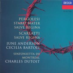 Pergolesi, Scarlatti, June Anderson, Cecilia Bartoli Salve Regina, Stabat Mater 