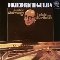 FRIEDRICH GULDA   BEETHOVEN Sämtliche Klaviersonaten Von Ludwig Van Beethoven LP-BOX 