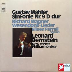MAHLER   WAGNER   LEONARD BERNSTEIN Sinfonie Nr. 9 D-dur / Wesendonk-Lieder Виниловая пластинка 