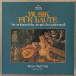 KONRAD RAGOSSNIG Musik Für Laute (Aus Der Blütezeit Der Europäischen Lautenmusik) LP-BOX 