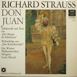 RICHARD STRAUSS LORIN MAAZEL FRIEDRICH GULDA Don Juan, Tafelmusik Und Tanz Aus „Der Bürger Als Edelmann“, Walzerfolge Aus „Der Rosenkavalier“ Виниловая пластинка RICHARD STRAUSS LORIN MAAZEL FRIEDRICH GULDA Don Juan, Tafelmusik Und Tanz Aus „Der Bürger Als Edelmann“, Walzerfolge Aus „Der Rosenkavalier“ Виниловая пластинка