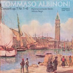 ALBINONI Concerti Op. 7 Nr. 1 - 6 Виниловая пластинка 