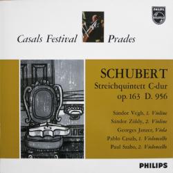 SCHUBERT Streichquintett C-dur Op. 163 D. 956 (Casals Festival Prades) Виниловая пластинка 