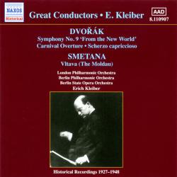 Dvořák, Smetana Symphony No. 9 'From The New World' · Carnival Overture · Scherzo Capriccioso · Vltava = The Moldau (Historical Recordings 1927-1948) Фирменный CD Dvořák, Smetana Symphony No. 9 'From The New World' · Carnival Overture · Scherzo Capriccioso · Vltava = The Moldau (Historical Recordings 1927-1948) Фирменный CD