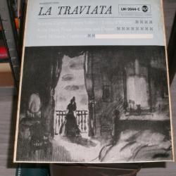 VERDI   PIERRE MONTEUX LA TRAVIATA Виниловая пластинка 