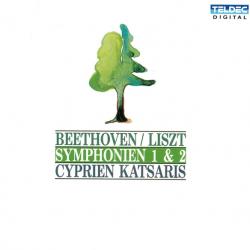 Beethoven / Liszt, Cyprien Katsaris Symphonien 1 & 2 Фирменный CD 