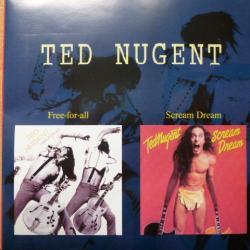 TED NUGENT FREE-FOR-ALL / SCREAM DREAM Фирменный CD 