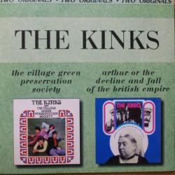 KINKS The Kinks Are The Village Green Preservation Society / Arthur Or The Decline And Fall Of The British Empire Фирменный CD KINKS The Kinks Are The Village Green Preservation Society / Arthur Or The Decline And Fall Of The British Empire Фирменный CD