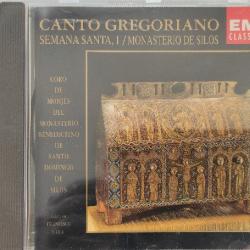 Coro De Monjes Del Monasterio Benedictino De Santo Domingo De Silos Canto Gregoriano: Semana Santa I Фирменный CD Coro De Monjes Del Monasterio Benedictino De Santo Domingo De Silos Canto Gregoriano: Semana Santa I Фирменный CD