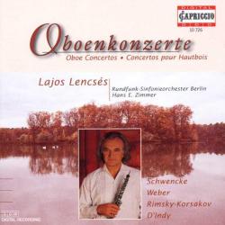 Schwencke, Weber, Rimsky-Korsakov Oboenkonzerte Фирменный CD 