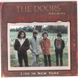 DOORS LIVE IN NEW YORK - DEMOS, LIVE & RARE Фирменный CD DOORS LIVE IN NEW YORK - DEMOS, LIVE & RARE Фирменный CD