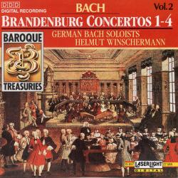 BACH Brandenburg Concertos 1-4 Фирменный CD BACH Brandenburg Concertos 1-4 Фирменный CD