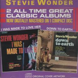 STEVIE WONDER I Was Made To Love Her / Down To Earth Фирменный CD STEVIE WONDER I Was Made To Love Her / Down To Earth Фирменный CD