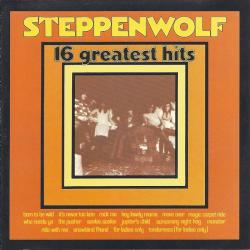 STEPPENWOLF 16 GREATEST HITS Фирменный CD STEPPENWOLF 16 GREATEST HITS Фирменный CD