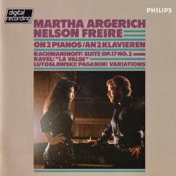 Rachmaninoff / Ravel - Martha Argerich / Nelson Freire On 2 Pianos / An 2 Klavieren Фирменный CD Rachmaninoff / Ravel - Martha Argerich / Nelson Freire On 2 Pianos / An 2 Klavieren Фирменный CD