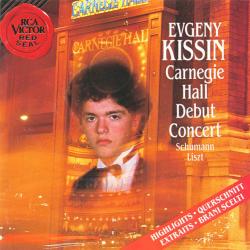 EVGENY KISSIN Carnegie Hall Debut Concert - Highlights Фирменный CD EVGENY KISSIN Carnegie Hall Debut Concert - Highlights Фирменный CD