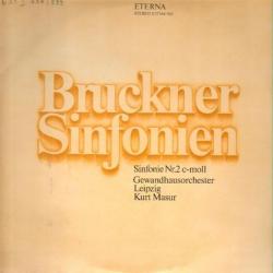 BRUCKNER KURT MASUR Sinfonie Nr. 2 C-moll Виниловая пластинка BRUCKNER KURT MASUR Sinfonie Nr. 2 C-moll Виниловая пластинка