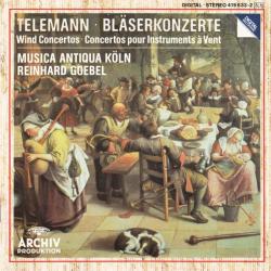 TELEMANN Bläserkonzerte = Wind Concertos = Concertos Pour Instruments À Vent Фирменный CD TELEMANN Bläserkonzerte = Wind Concertos = Concertos Pour Instruments À Vent Фирменный CD