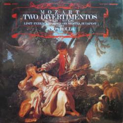MOZART JANOS ROLLA Two Divertimentos No.11 K.251 / No. 7 K.205 Виниловая пластинка MOZART JANOS ROLLA Two Divertimentos No.11 K.251 / No. 7 K.205 Виниловая пластинка