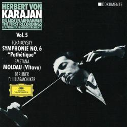 Tchaikovsky / Smetana – Herbert von Karajan Symphonie No. 6 "Pathétique" / Moldau (Vltava) Фирменный CD Tchaikovsky / Smetana – Herbert von Karajan Symphonie No. 6 "Pathétique" / Moldau (Vltava) Фирменный CD