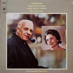 BACH   ROBERT CASADESUS Konzerte Für 2 Klaviere Und Streicher Bwv 1060 Und Bwv 1061 Виниловая пластинка 