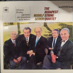BRAHMS   RUDOLF SERKIN QUINTET IN F MINOR FOR PIANO AND STRINGS Виниловая пластинка 
