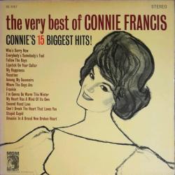 CONNIE FRANCIS The Very Best Of Connie Francis Виниловая пластинка 