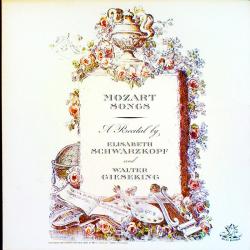 ELISABETH SCHWARZKOPF MOZART SONGS Виниловая пластинка 