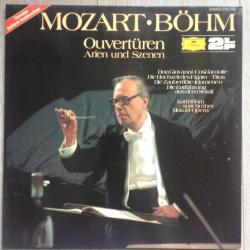 MOZART   KARL BOHM Ouvertüren, Arien Und Szenen Виниловая пластинка 