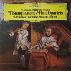 MOZART   ANDREAS BLAU Flötenquartette Виниловая пластинка 