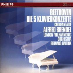 Beethoven - Alfred Brendel Die 5 Klavierkonzerte • Chorfantasie Фирменный CD Beethoven - Alfred Brendel Die 5 Klavierkonzerte • Chorfantasie Фирменный CD