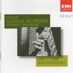 Stravinsky, Mussorgsky Duos For Classical Accordions Фирменный CD Stravinsky, Mussorgsky Duos For Classical Accordions Фирменный CD