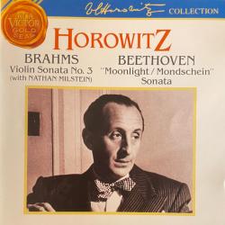 HOROWITZ - Brahms, Beethoven Violin Sonata No. 3 • "Moonlight" Sonata Фирменный CD HOROWITZ - Brahms, Beethoven Violin Sonata No. 3 • "Moonlight" Sonata Фирменный CD
