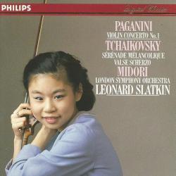 Paganini, Tchaikovsky - Midori Violin Concerto No. 1 / Sérénade Mélancolique · Valse Scherzo Фирменный CD Paganini, Tchaikovsky - Midori Violin Concerto No. 1 / Sérénade Mélancolique · Valse Scherzo Фирменный CD