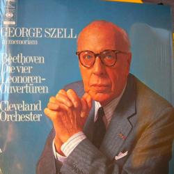 BEETHOVEN   GEORGE SZELL Die Vier Leonoren-Overtüren Виниловая пластинка 