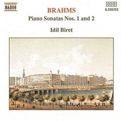BRAHMS Piano Sonatas Nos. 1 And 2 Фирменный CD 